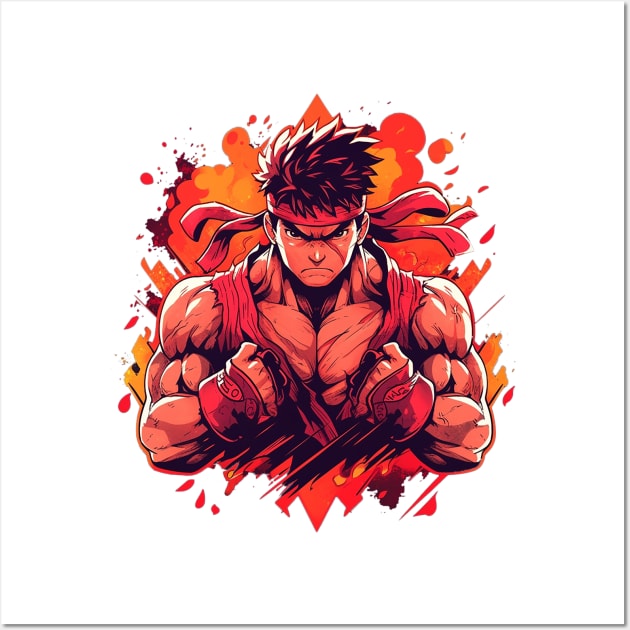 ryu Wall Art by lets find pirate